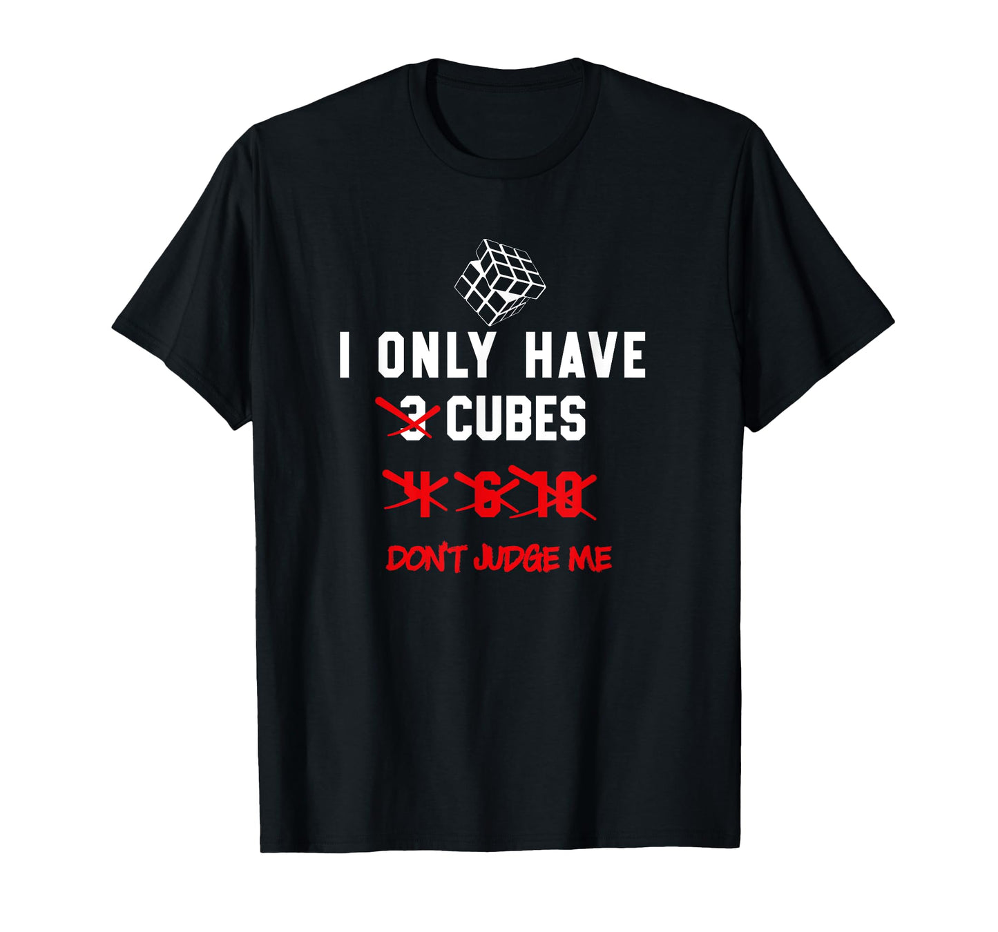 I Only Want Puzzle Cube Funny Speed Cubing Youth Math T-Shirt