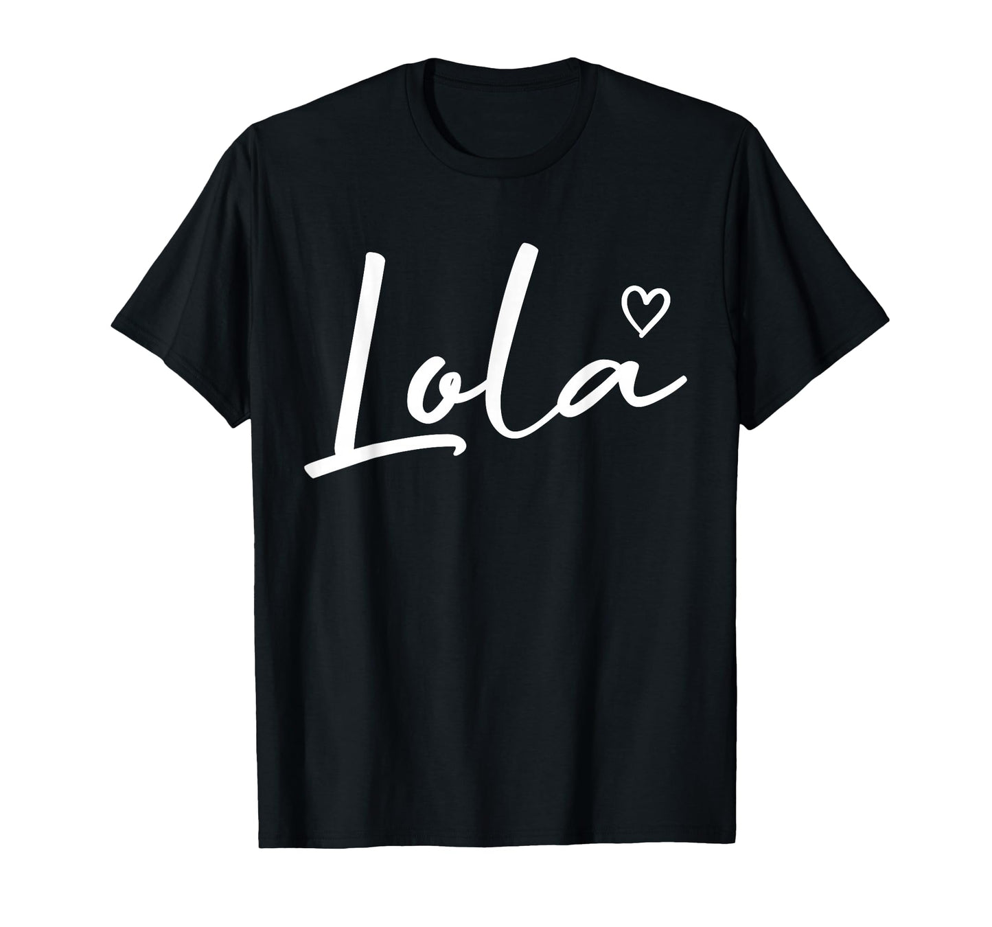 Lola Gifts For Women Grandma Heart Mother's Day Lola T-Shirt
