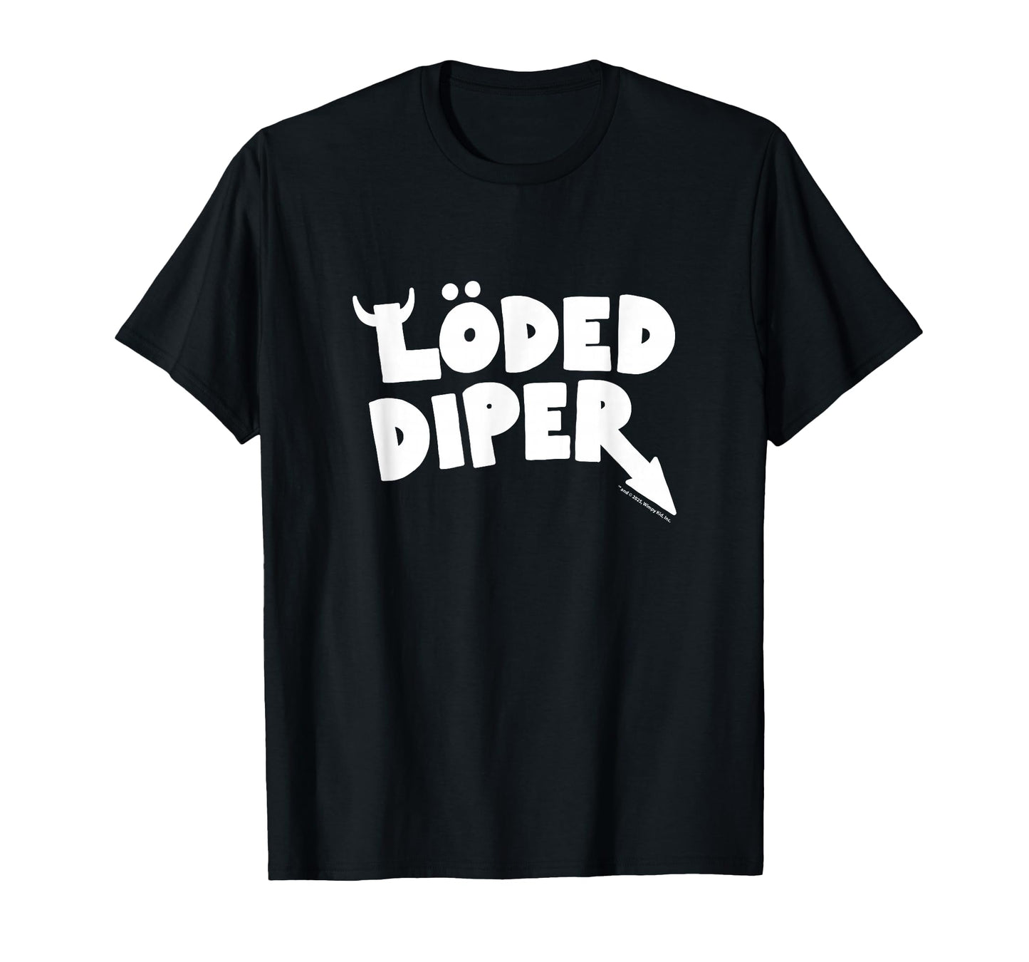 Diary of a Wimpy Kid Löded Diper Band Logo T-Shirt