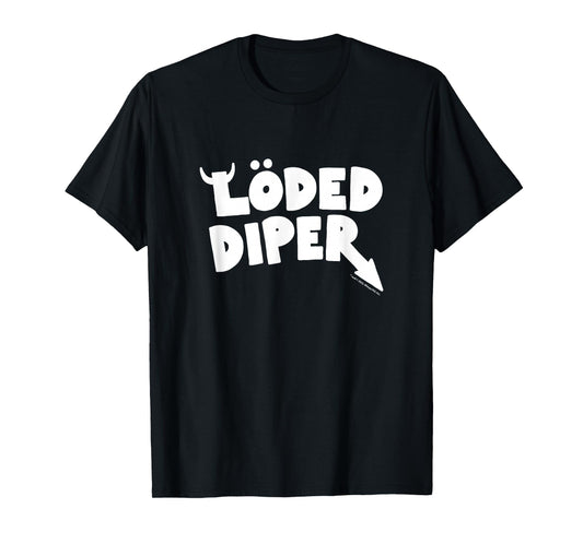 Diary of a Wimpy Kid Löded Diper Band Logo T-Shirt