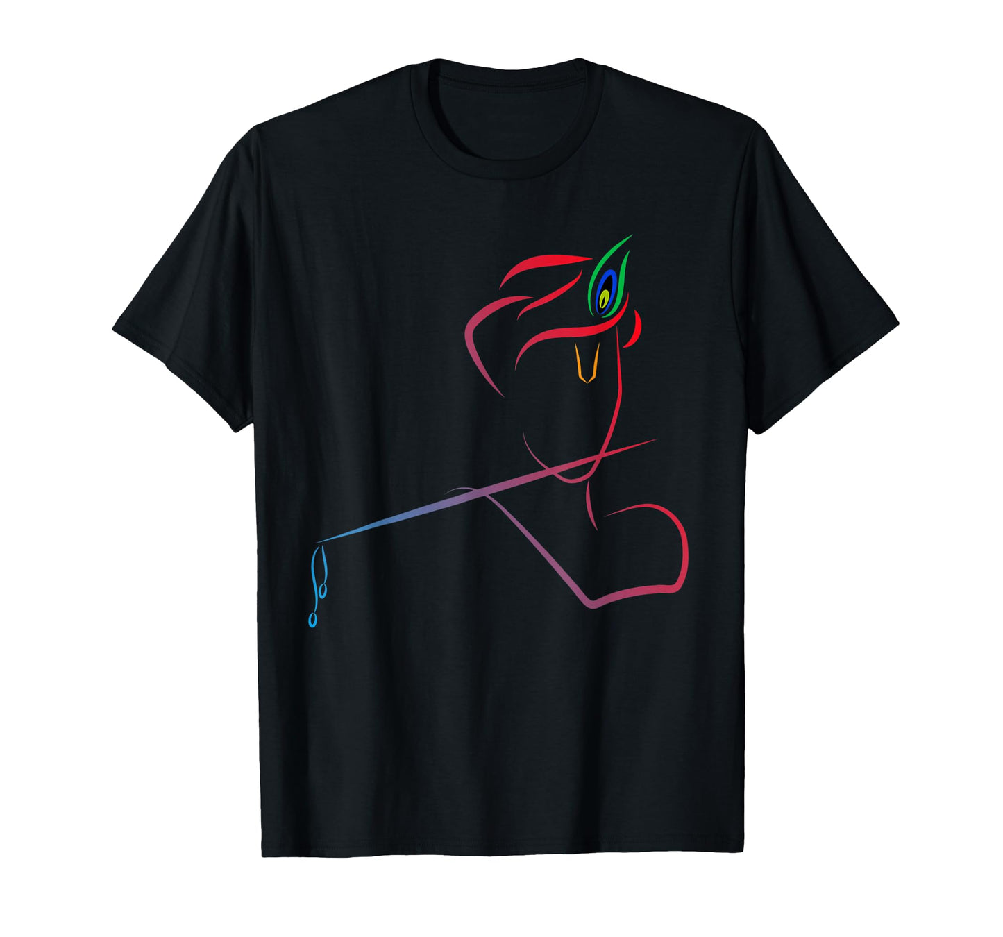 Lord Sri Krishna Designed T-Shirt