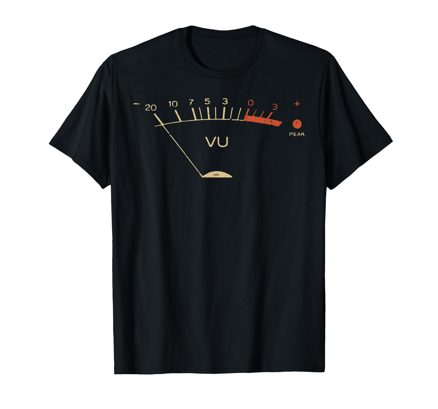 Music Volume Unit Meter Audio Sound Engineer Men Women T-Shirt