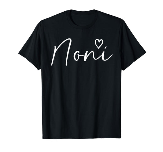 Noni Gifts For Women Grandma Heart Mother's Day Noni T-Shirt