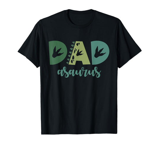 Dad Asaurus Dinosaur Birthday Mom Dad Birthday Boy T-rex T-Shirt