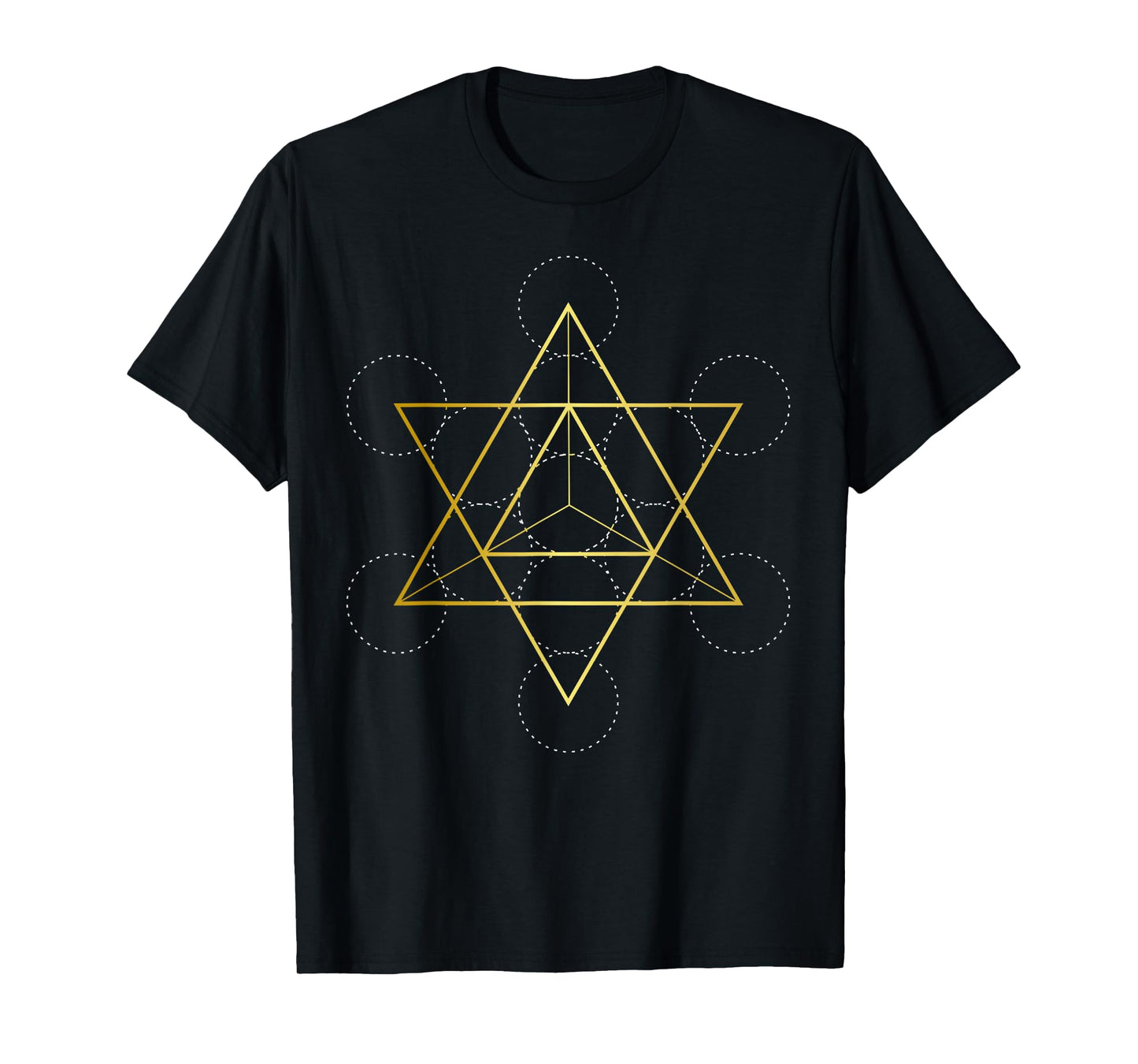 Star Tetrahedron Sacred Geometry Art T-Shirt