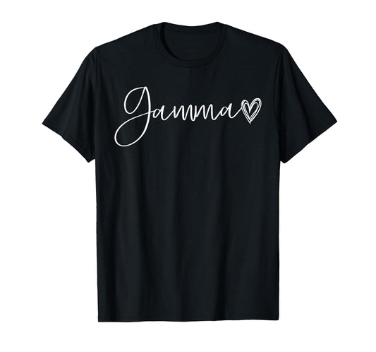 Gamma Gifts For Women Grandma Heart Mother's Day Gamma T-Shirt