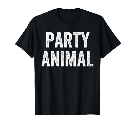 Party Animal And Animal Control Funny Matching Couples Humor T-Shirt