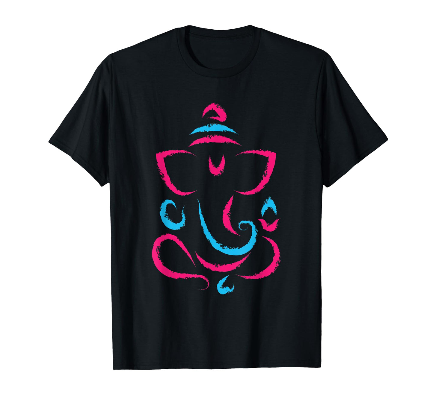 Yoga Hindu Indian Meditation Deepavali Diwali Rangoli Ganesh T-Shirt