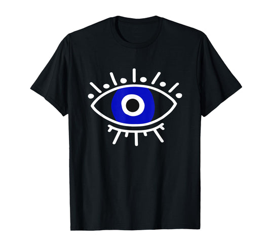 Evil Eye Curse Protection Hand of Hamsa Seeing Eyes Evil Eye T-Shirt