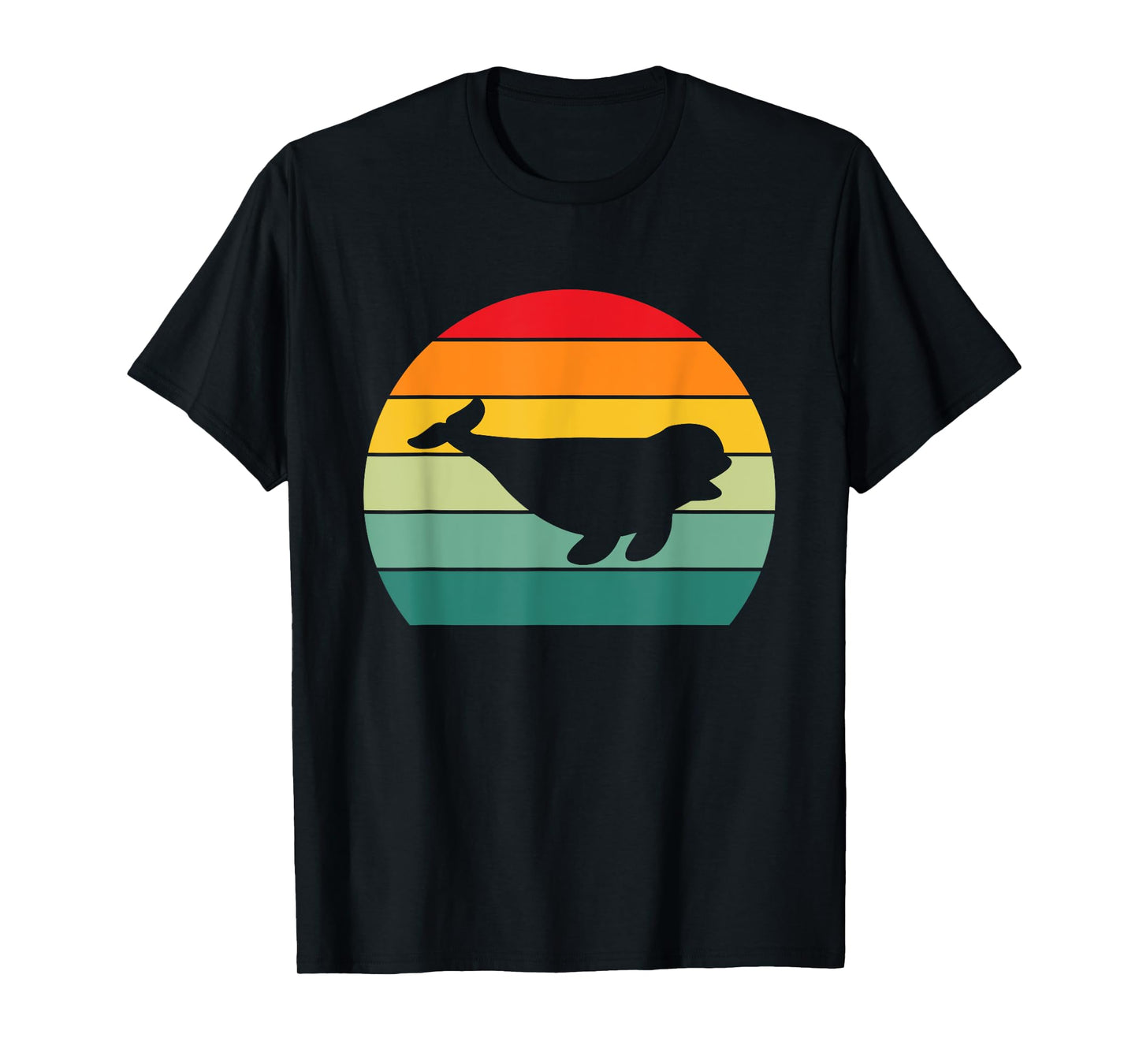 Vintage Beluga Whale Art Men Women Kids Boys Girls Belugas T-Shirt