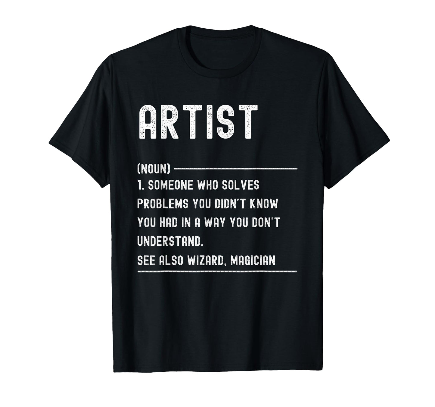 Art Teacher Definition Shirts Funny Job Title T-Shirt