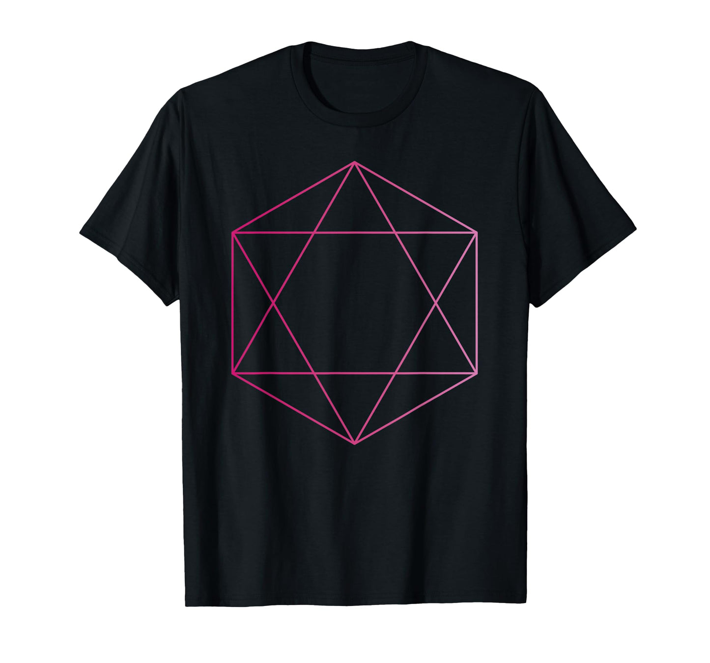 Hexagram Magic Goth Occult Sacred Geometry T-Shirt