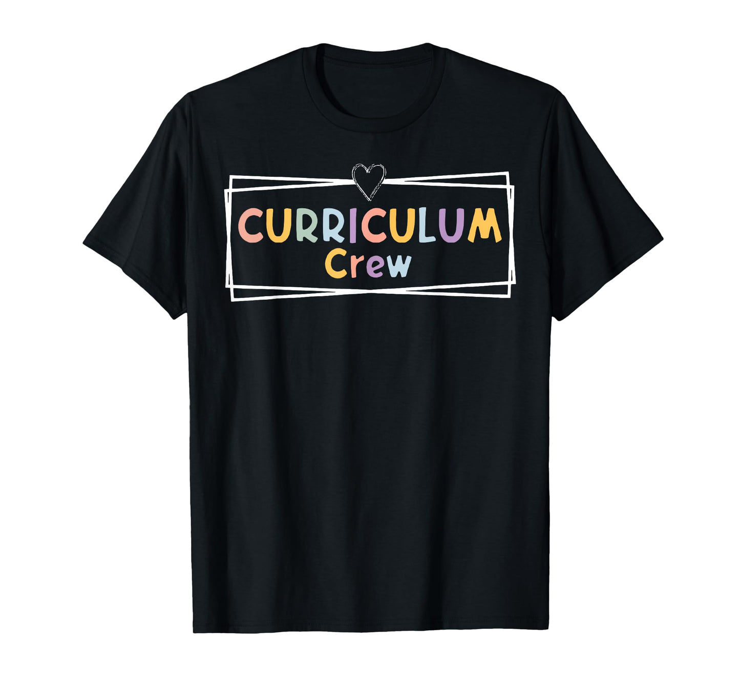 Retro Curriculum Crew Instructional Coordinator Prek Teacher T-Shirt