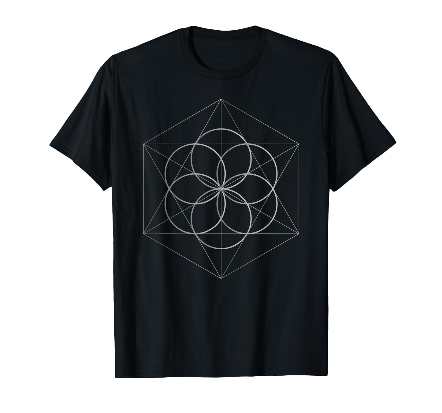 Sacred Geometry Art The Seed Of Life T-Shirt