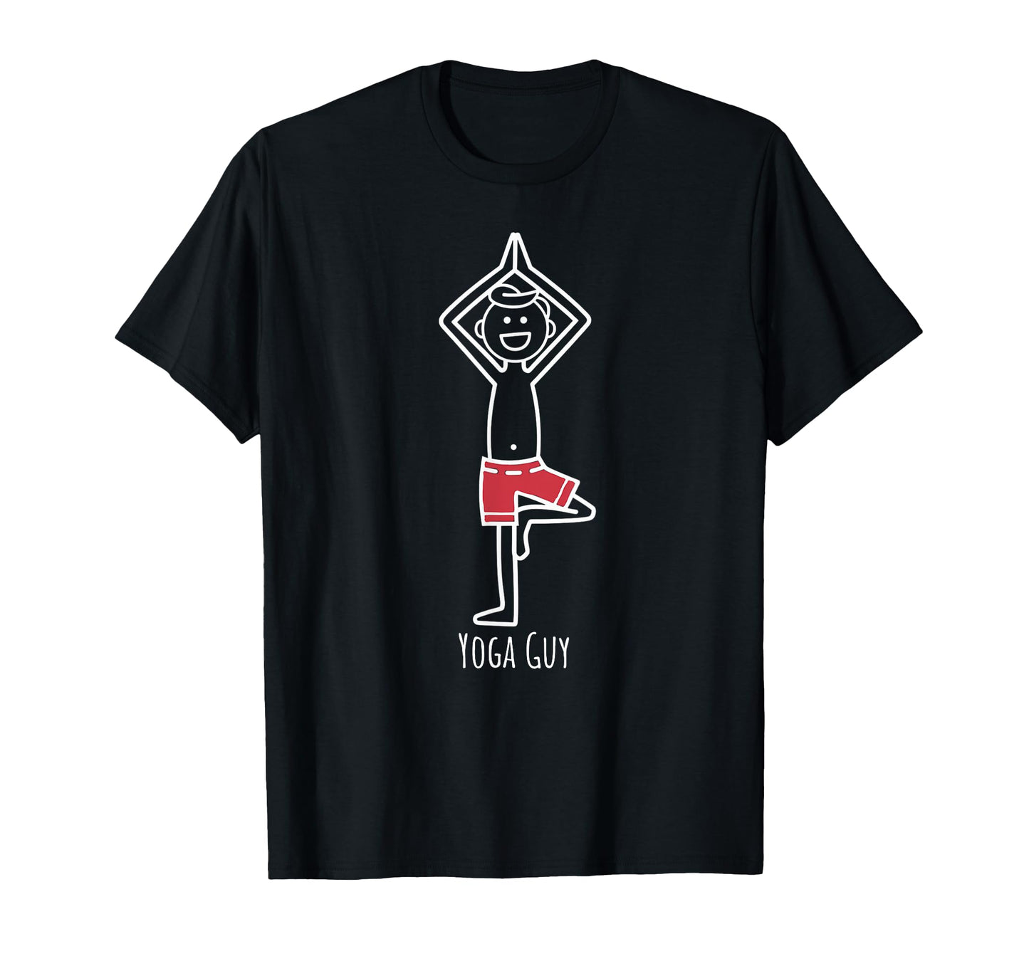 Yoga Guy Namaste meditation clothing Funny Yoga T-Shirt
