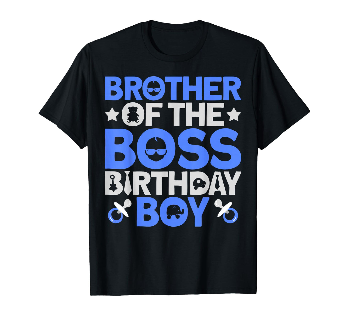 Brother Of The Boss Birthday Party Outfit Like A Boss Bro T-Shirt