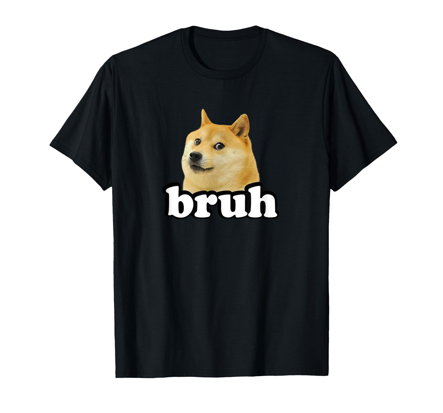 Doge Meme Lover Kids Bruh Shiba Inu T-Shirt