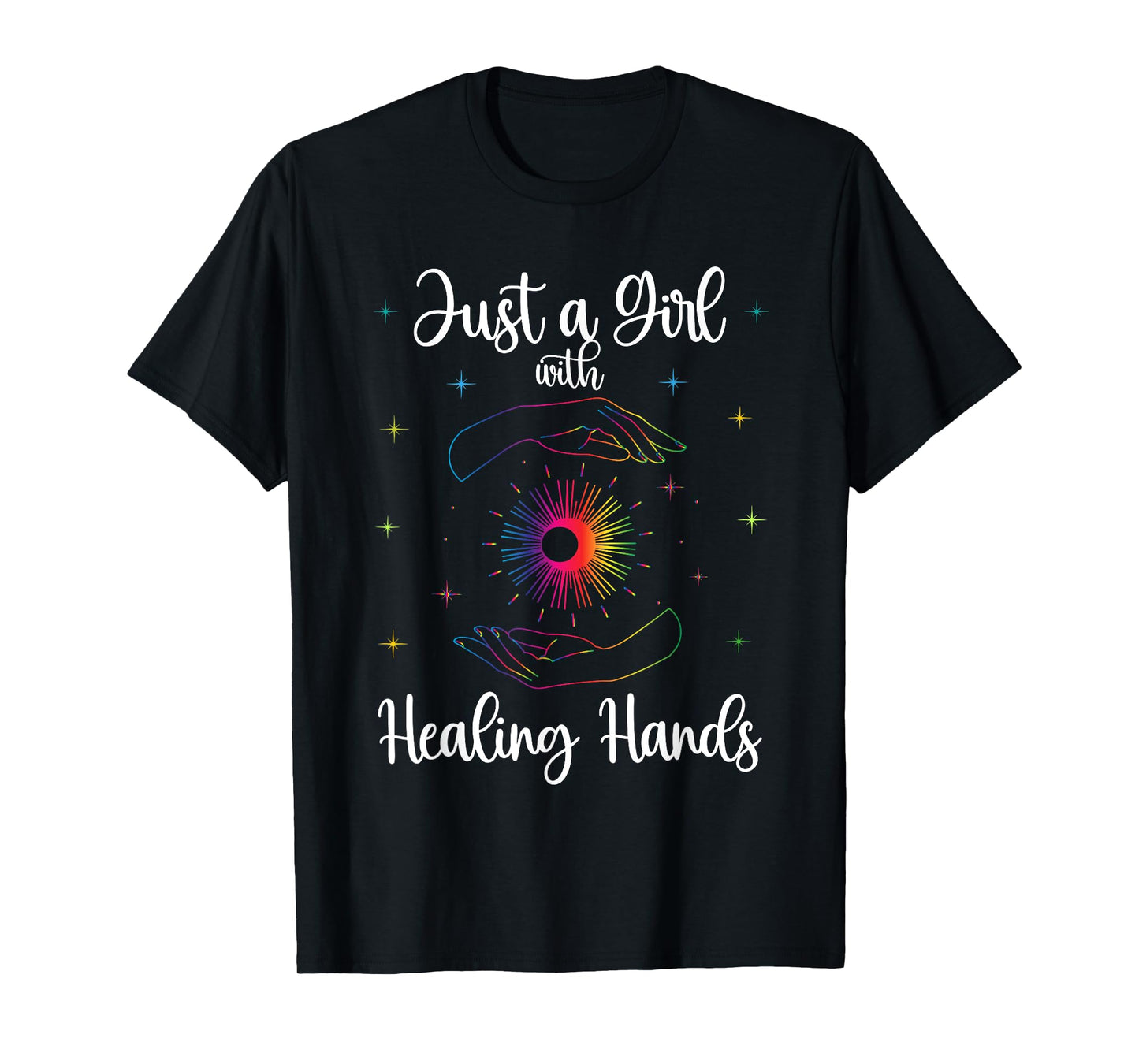 Massage Therapist Just a Girl with Healing Hands T-Shirt