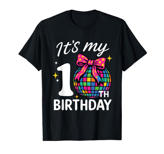 Cute 10 Year Old Birthday Girl Outfit It’s My 10th Birthday T-Shirt