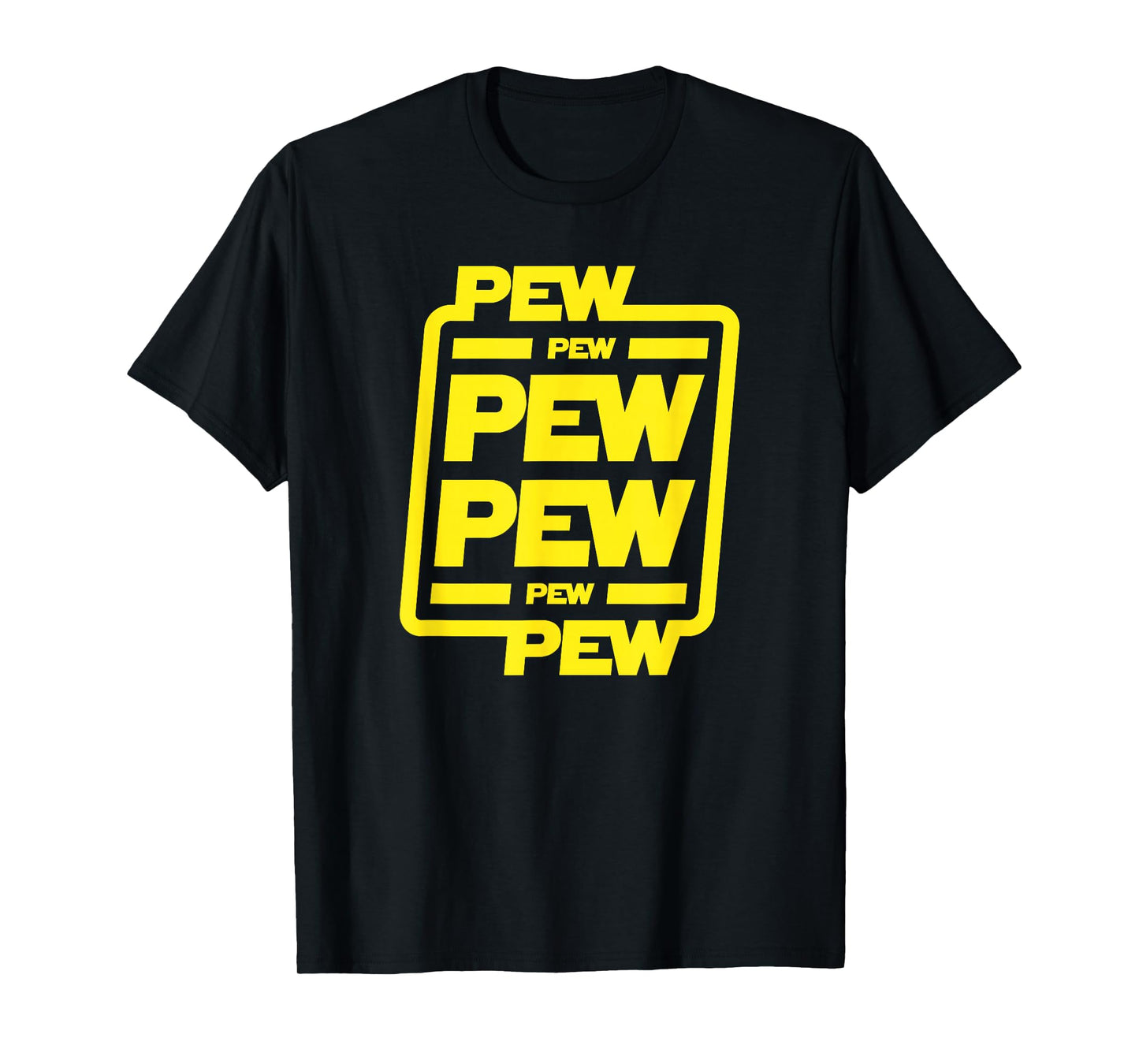 Pew pew pew | Funny nerdy science fiction T-Shirt