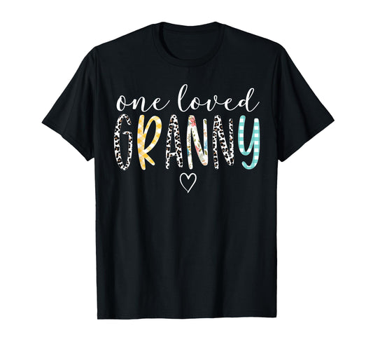 Granny Gifts Women One Loved Granny Mother's Day T-Shirt