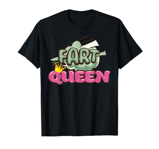 Fart Novelty for Women Girls Adult Farting Farted Farter T-Shirt