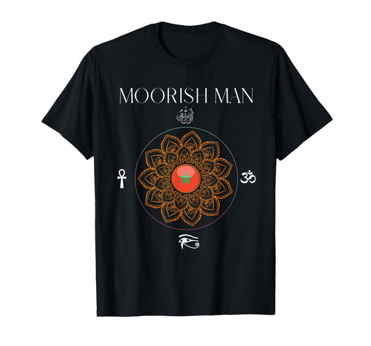 Moorish Man - Moorish American God Body Navigator Allah T-Shirt