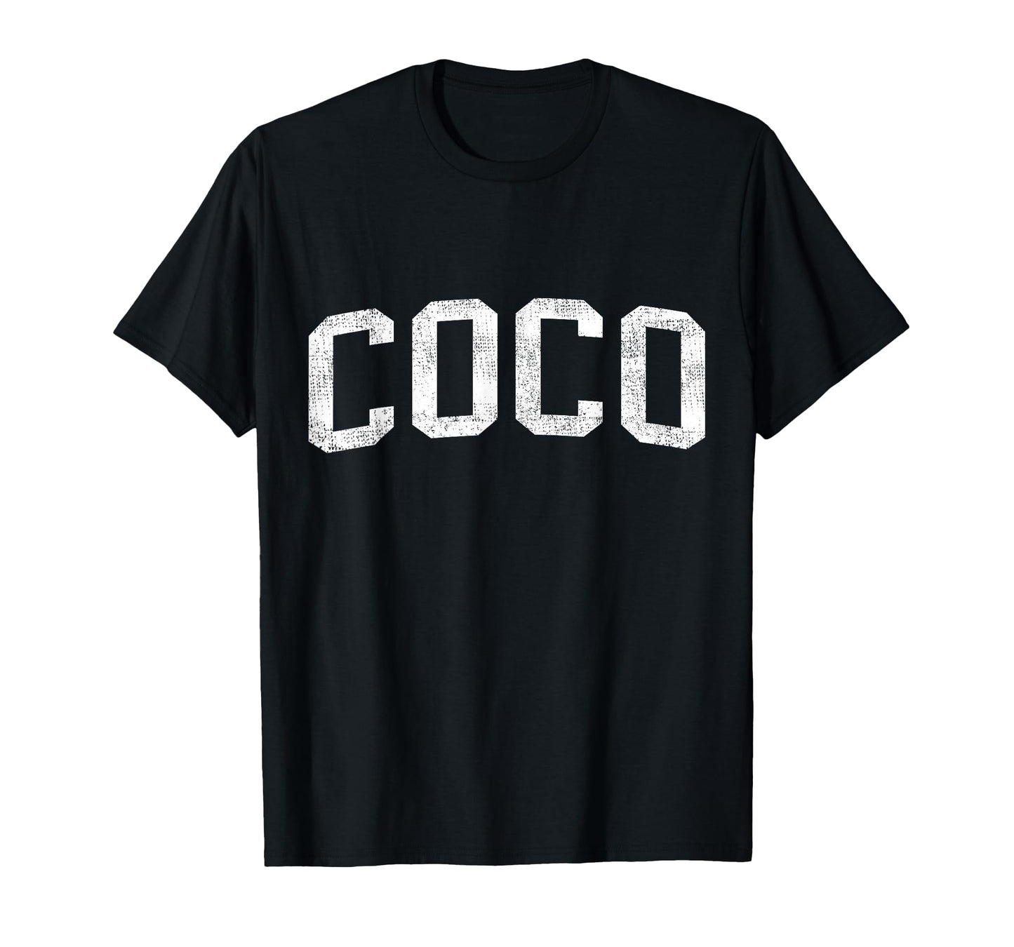 Coco Family Matching Vintage Mother's Day Coco Classic Bold Font Coco Birthday Gift T-Shirt