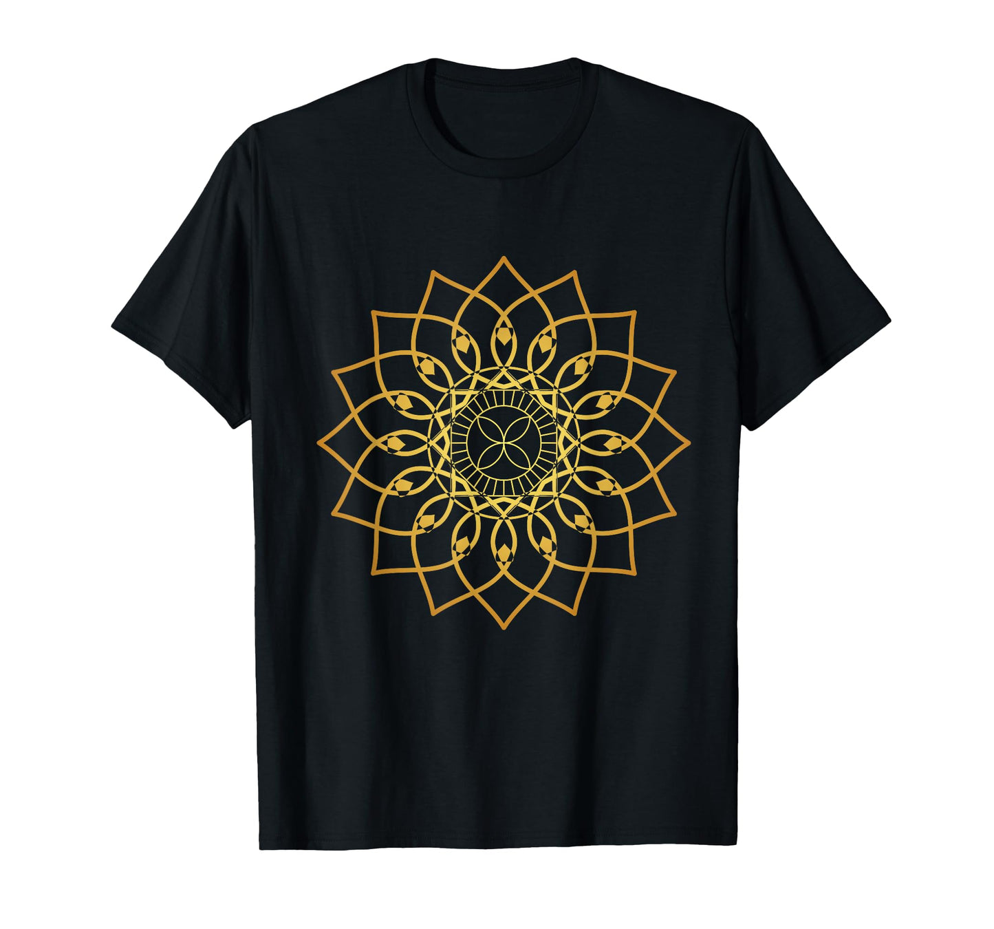 Prana Art Yoga Mandala Sacred Energy Geometry Meditation T-Shirt