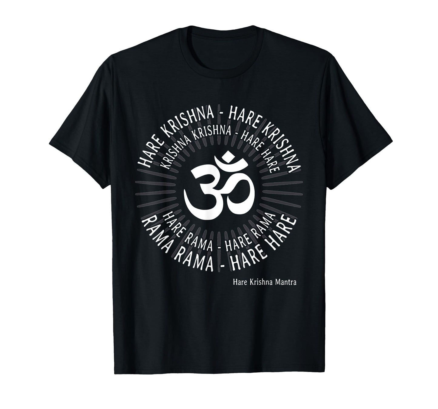 Hare Krishna Shirt Spiritual Hare Krishna Mantra T-Shirt