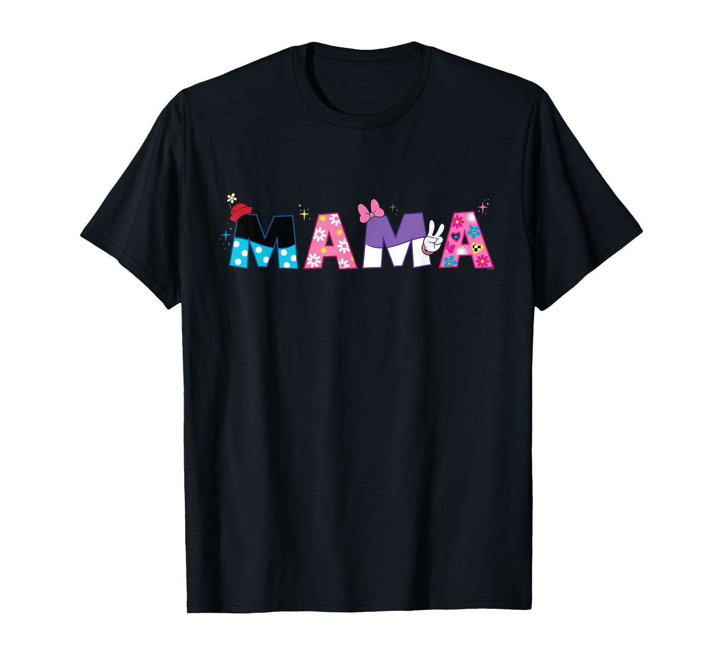 Disney Mickey Mouse and Friends Mama Mother's Day Birthday T-Shirt