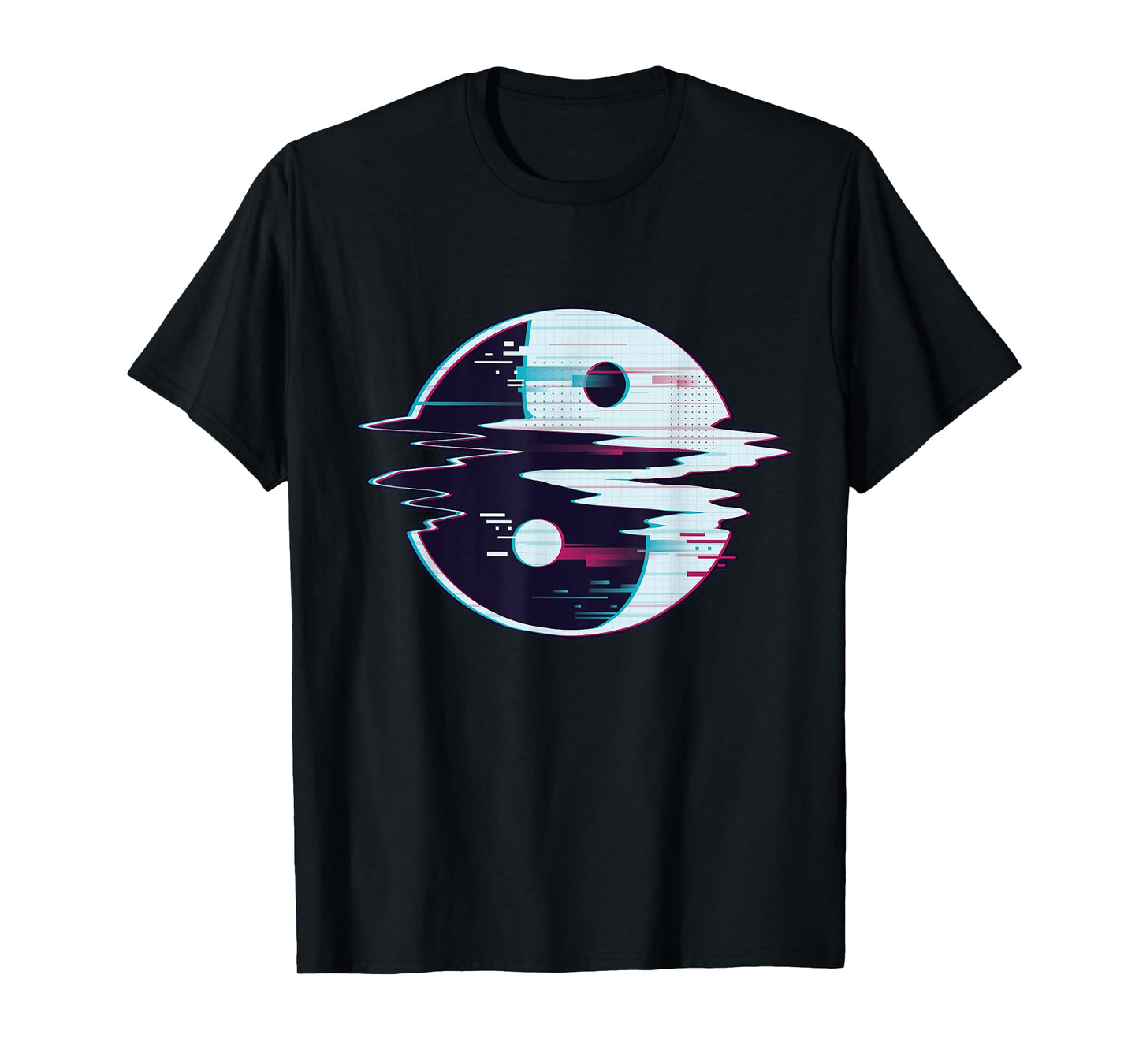 Yin Yang Glitch Spiritual Buddhism Yoga Goa Psy Trance Gift T-Shirt