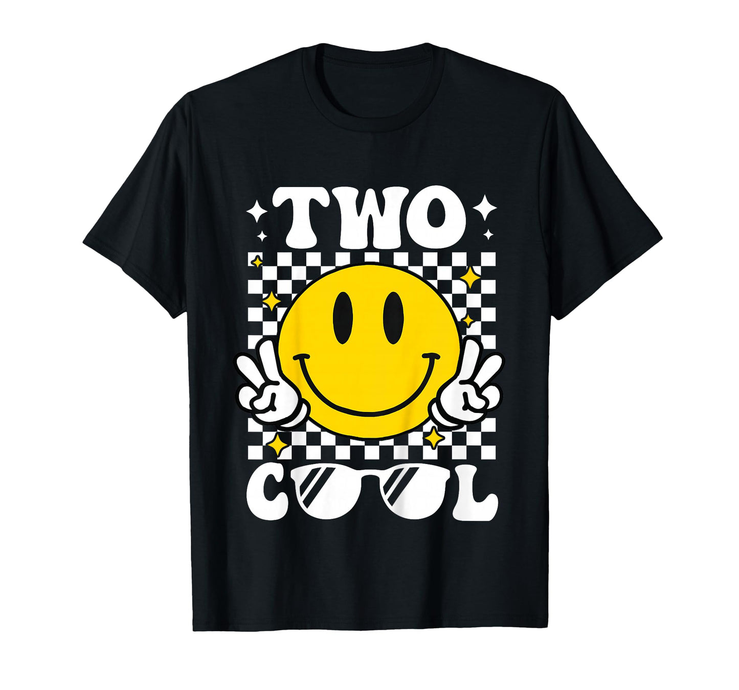 Kids Two Cool 2 Years Old Birthday For Boy Birthday Party Boys T-Shirt