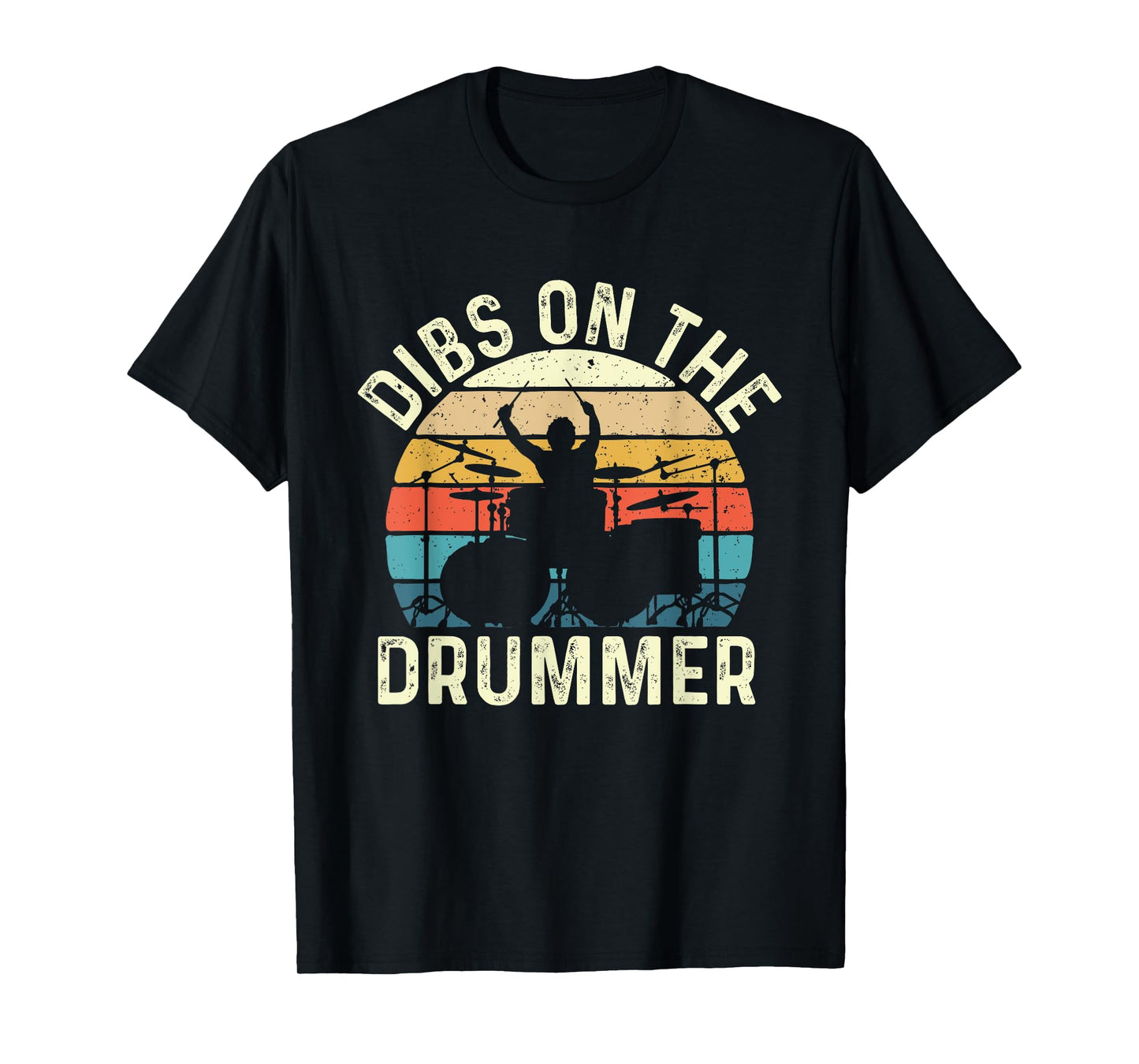 Dibs On The Drummer - Band Percussionist Drumming T-Shirt