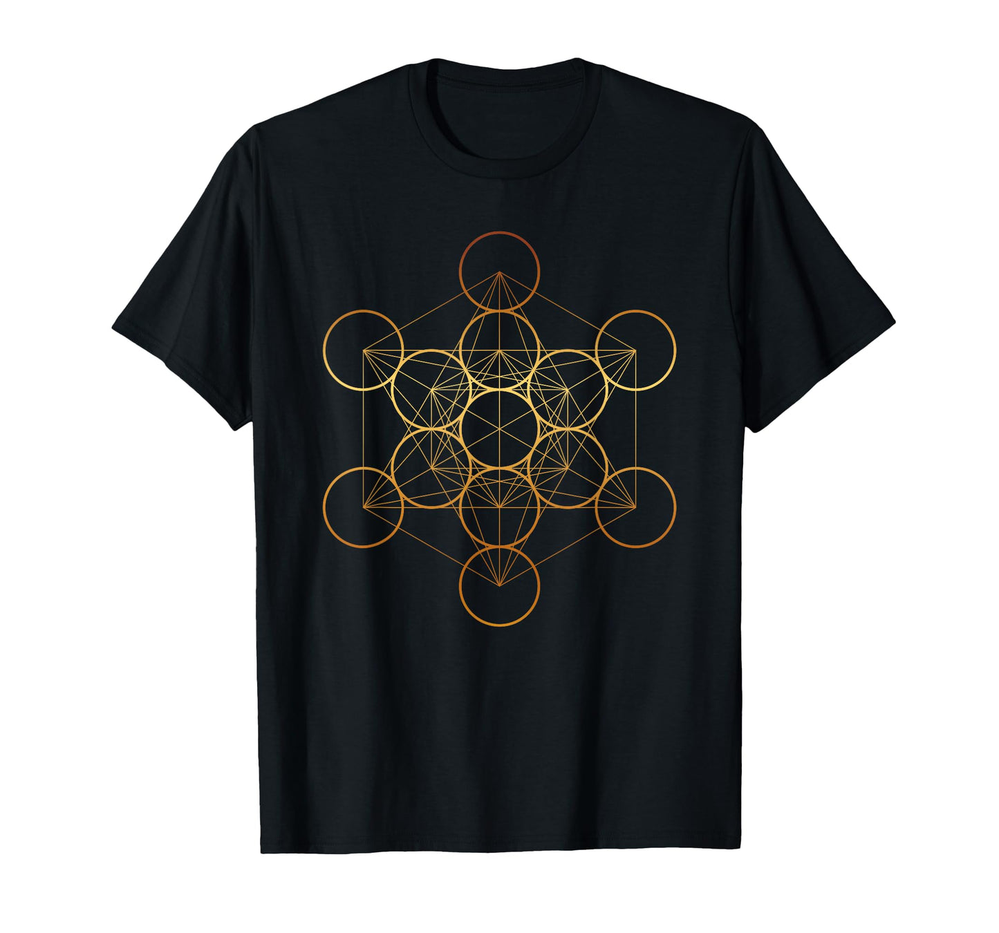 Metatron's Cube, Sacred Geometry T-Shirt Fruit of Life T-Shirt