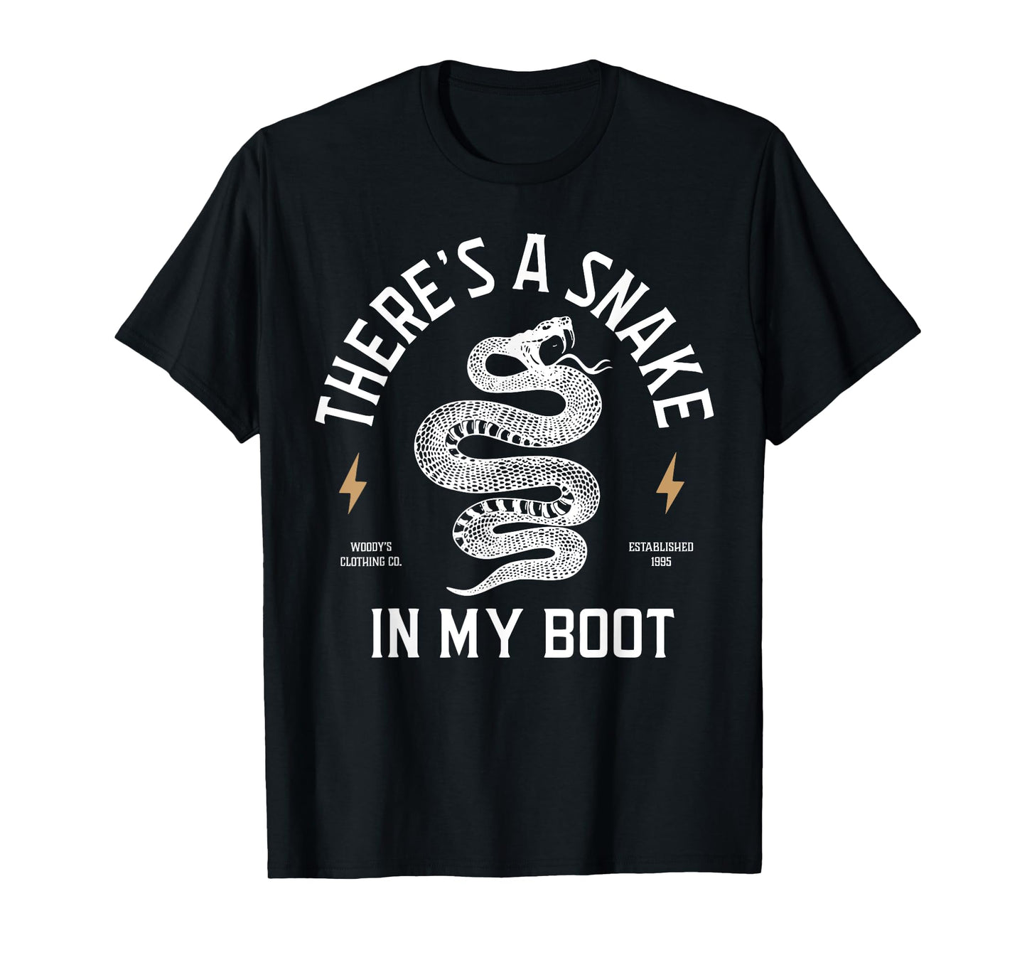 Snake In My Boot Men_ Bella Canvas T-Shirt T-Shirt