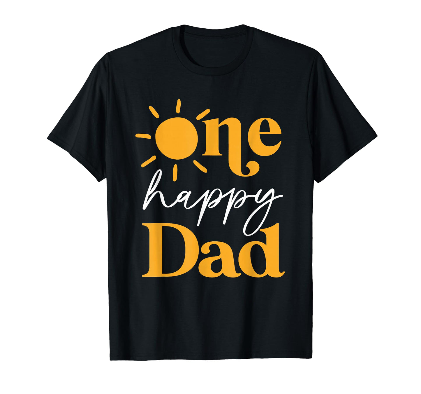 One Happy Dad of The Birthday First Trip Around the Sun T-Shirt