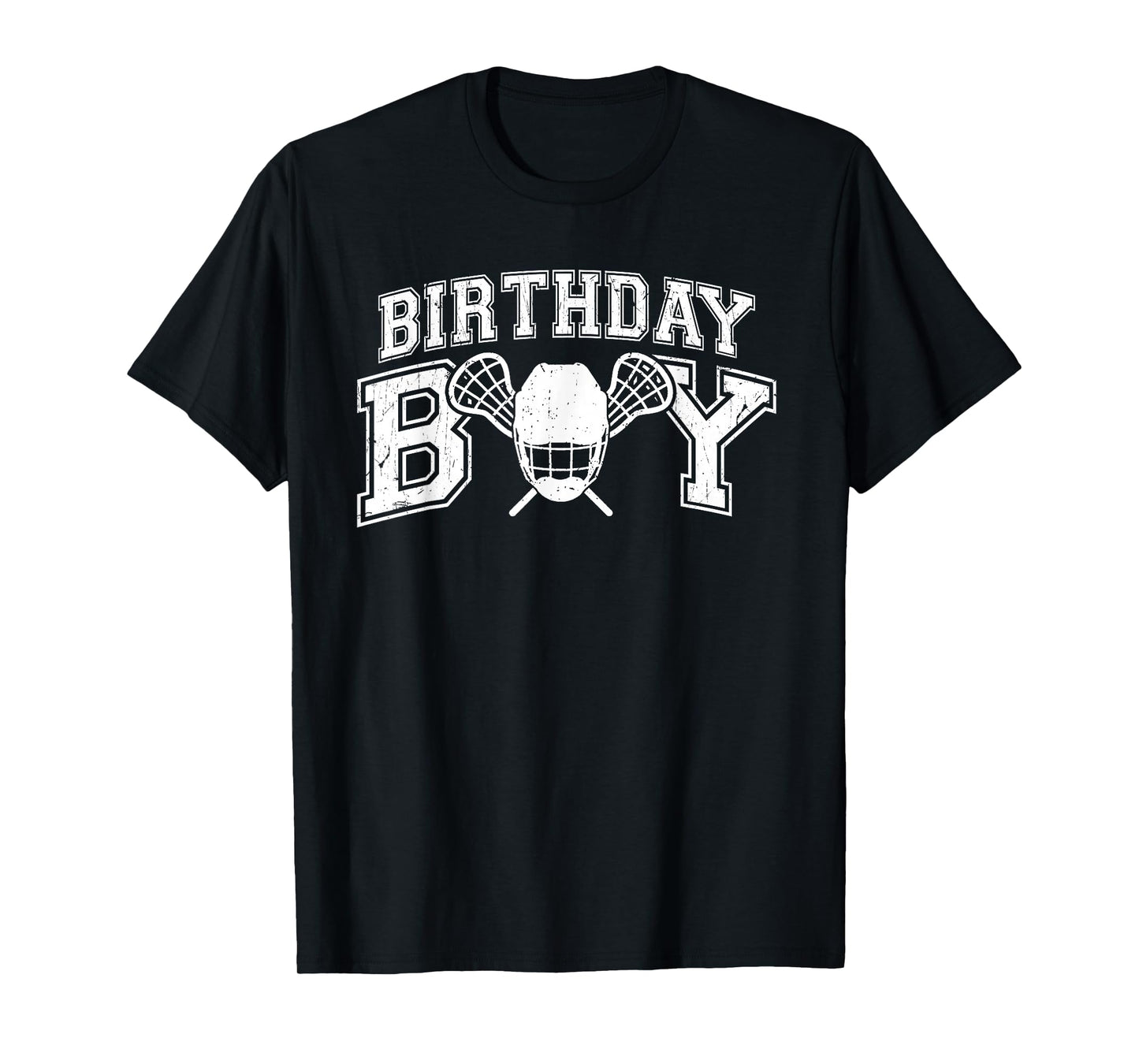 Lacrosse Boys Birthday Party Decorations Lacrosse Player Lax T-Shirt
