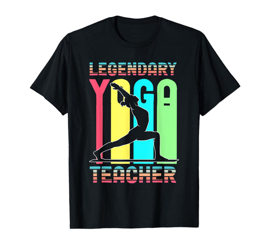 Legendary Yoga Teacher Instructor Coach Meditation Asana Zen T-Shirt