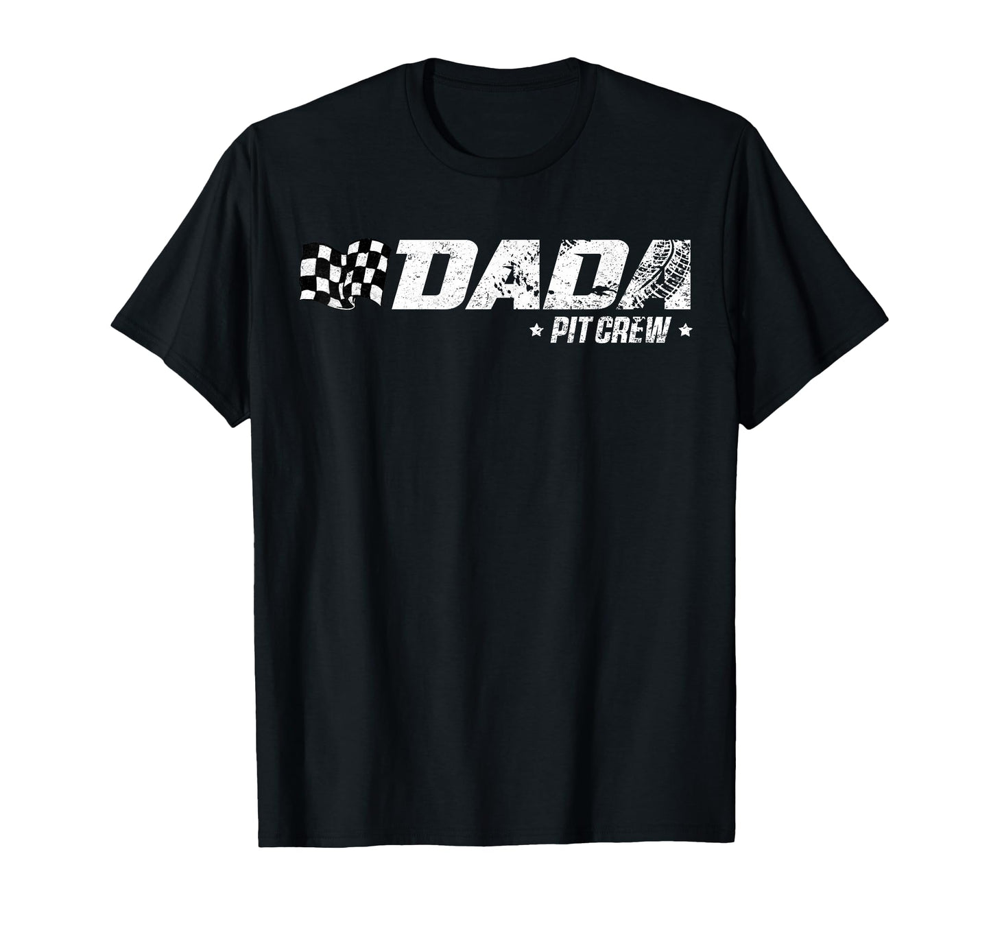 Dada Pit Crew Race Car Birthday Family Racing T-Shirt
