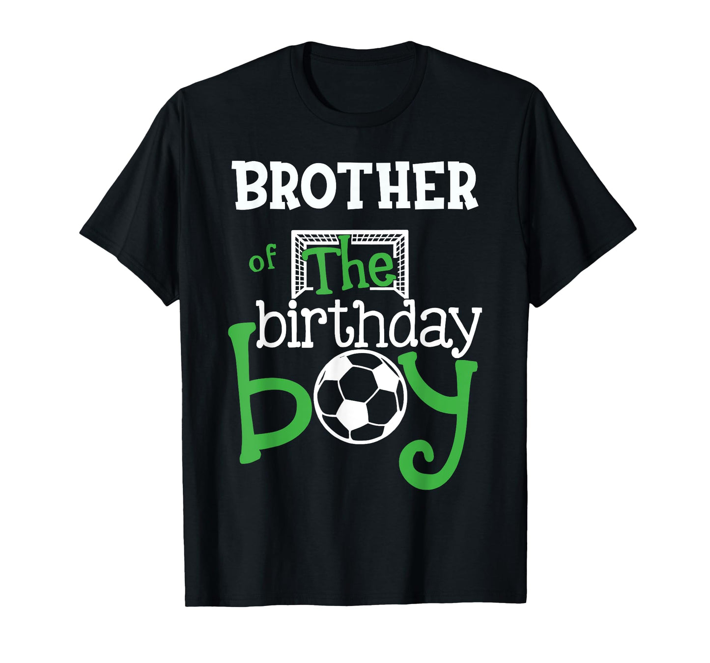 Brother of The Birthday Boy Soccer Player Matching Family T-Shirt