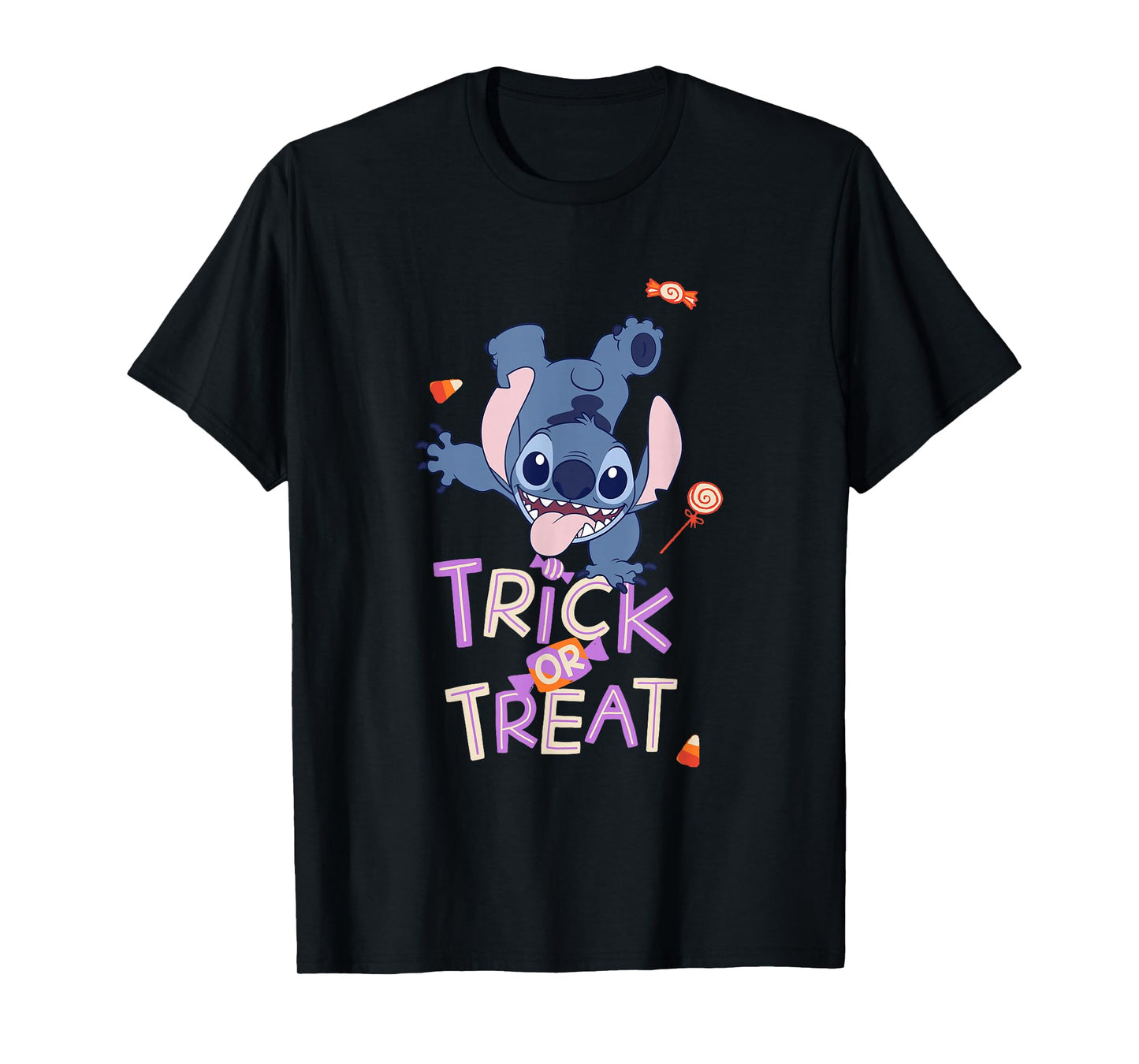Disney Lilo & Stitch Halloween Trick or Treat T-Shirt