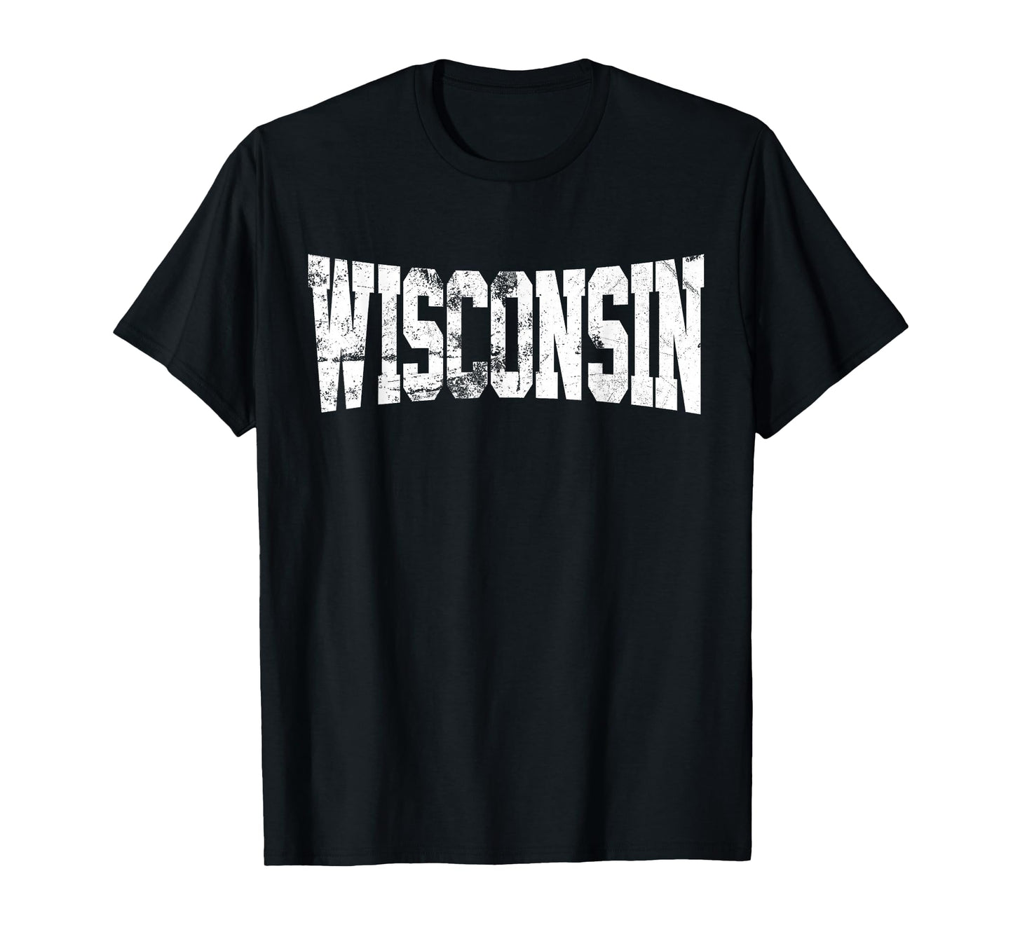 Vintage Wisconsin Mens Wisconsin Womens Red Retro Wisconsin T-Shirt