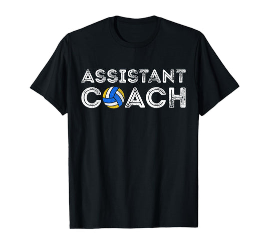 Volleyball Assistant Coach Appreciation Funny Coaching T-Shirt