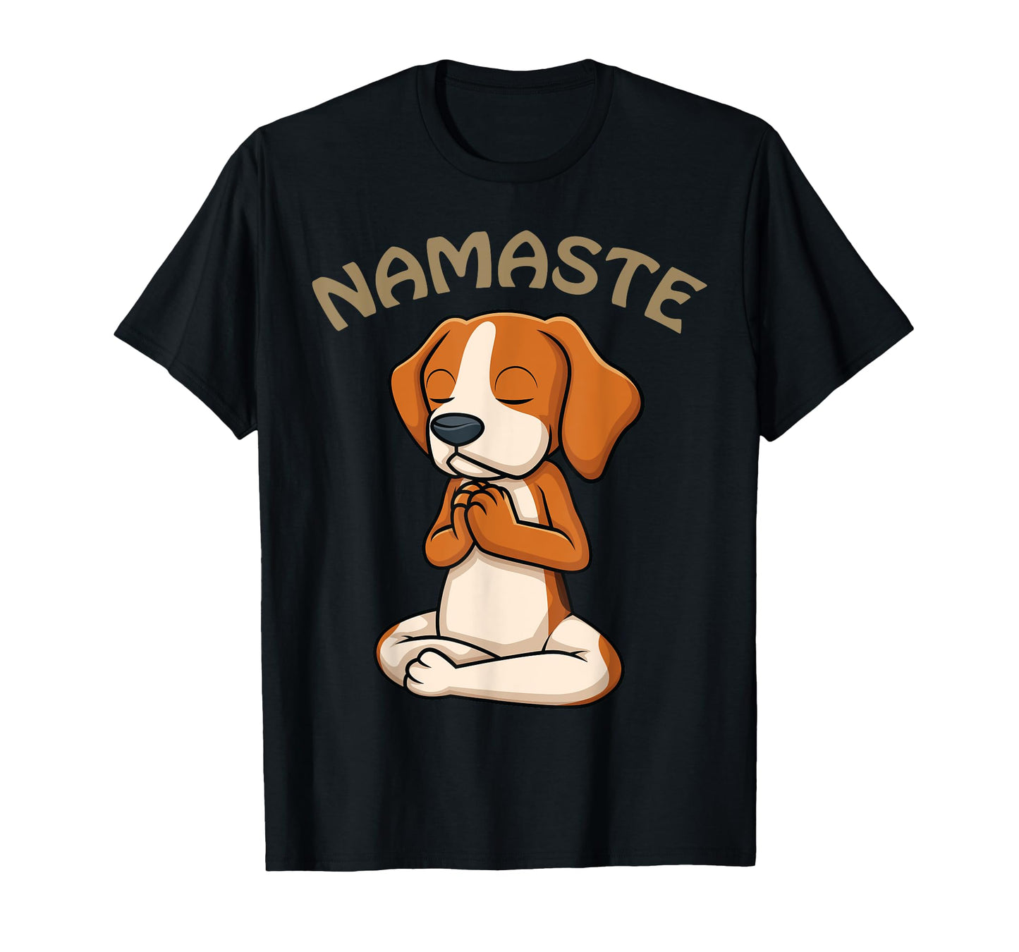 Dog Yoga Shirt Funny Puppy Lovers Yoga Gift Namaste Dogs T-Shirt