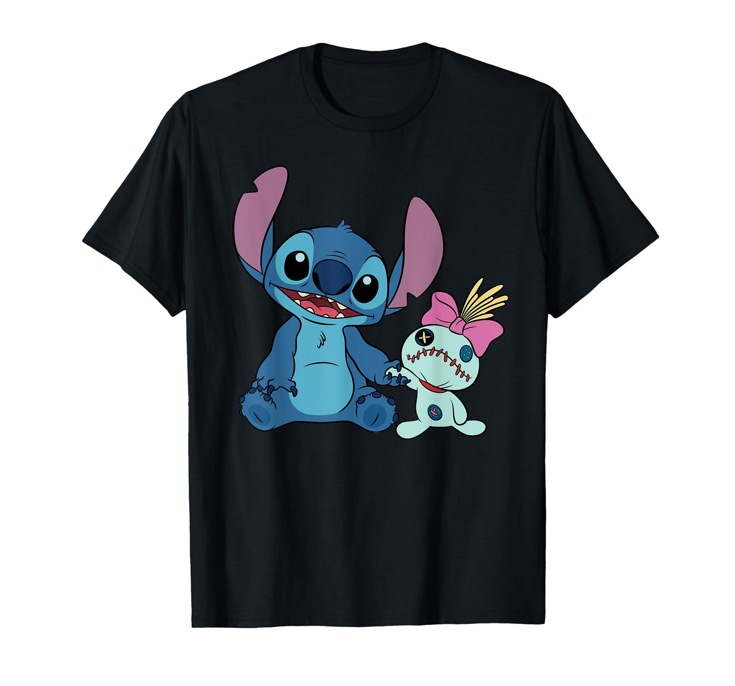 Disney Lilo & Stitch Stitch and Scrump Best Friends 2-Sided T-Shirt