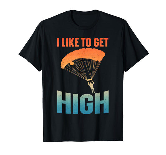 Funny Skydiving Art for Men Women Skydive Skydiving Skydiver T-Shirt