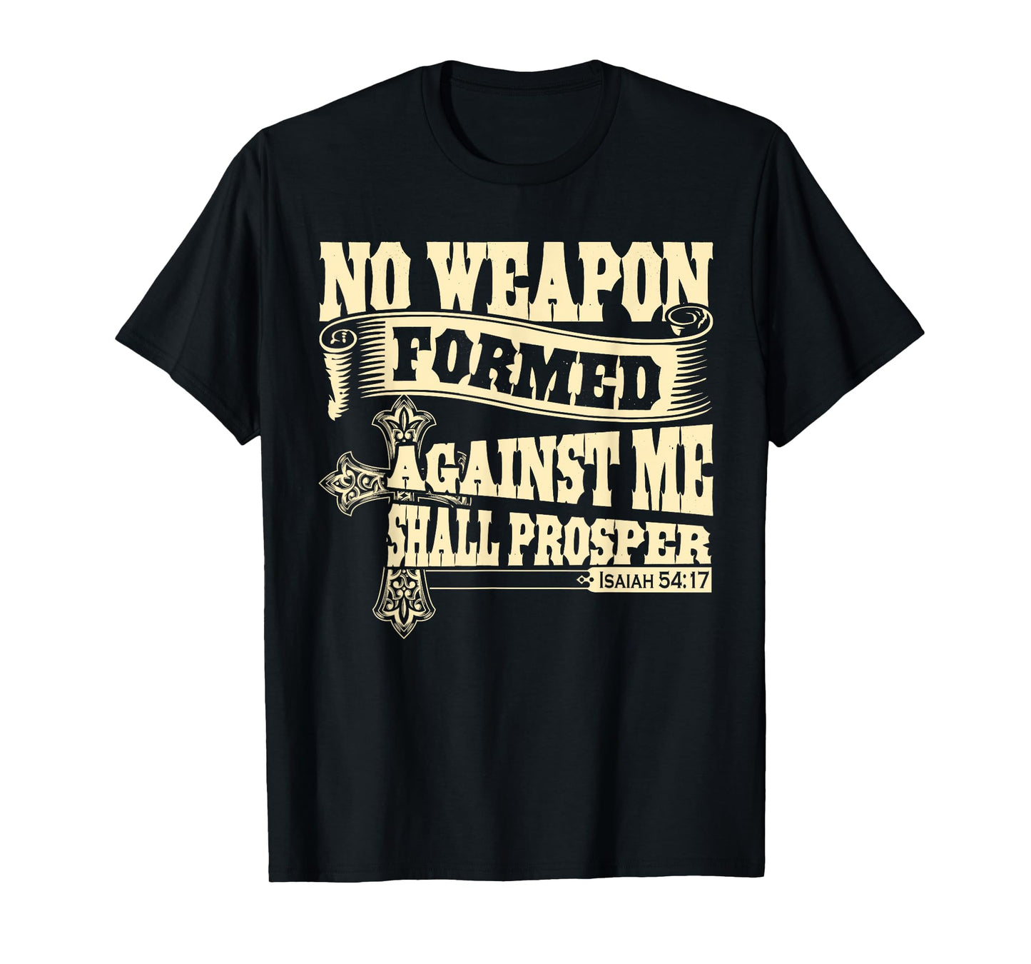 Christerest Isaiah 54:17 Christian Gift T-Shirt