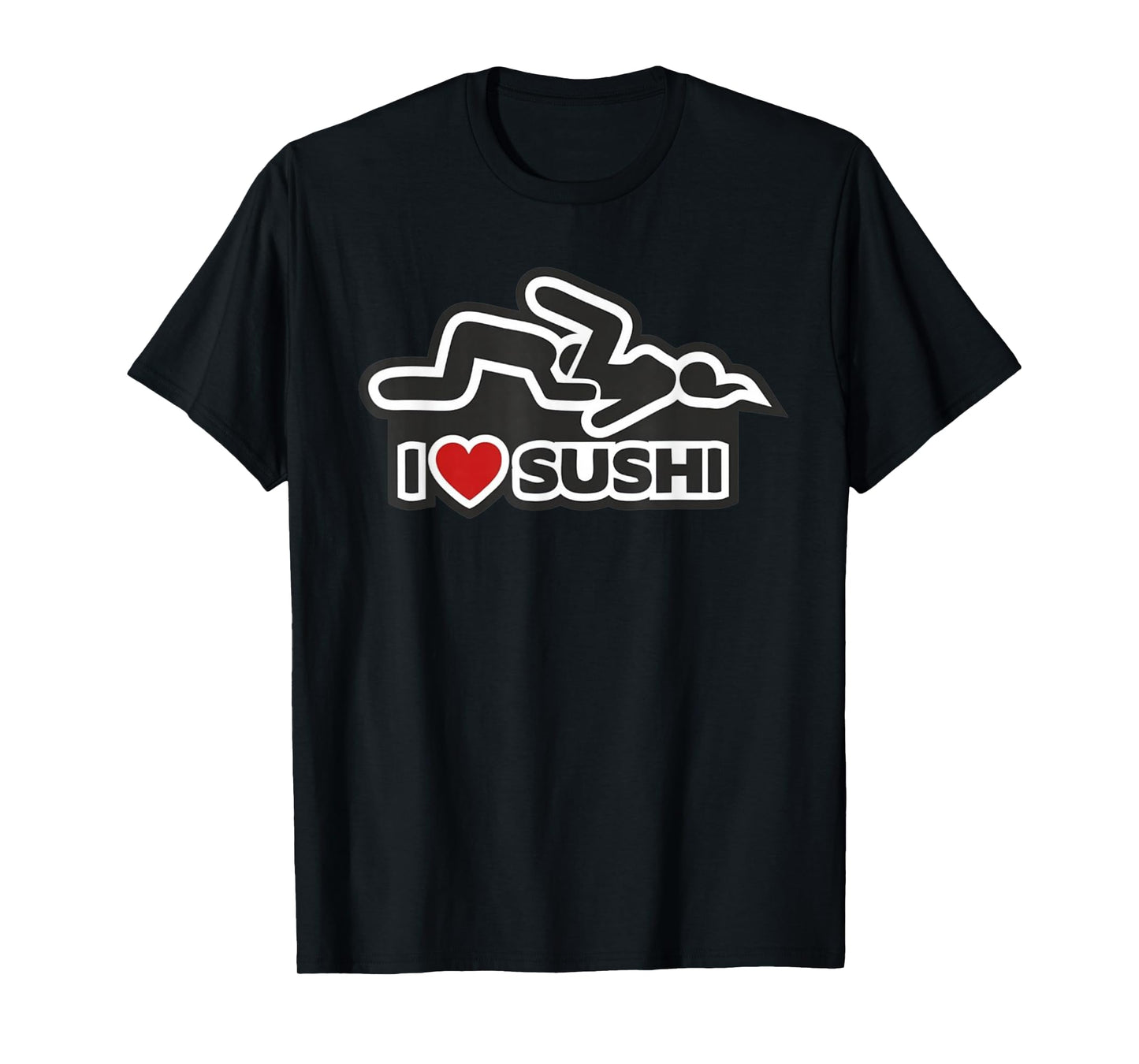 I love sushi - dirty T-Shirt