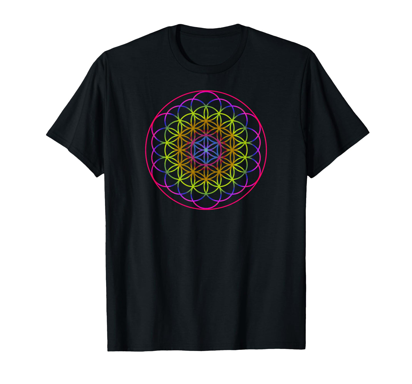 Sacred Geometry Shirt - Flower of Life Shirt T-Shirt